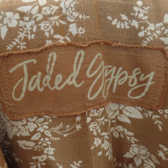 Jaded Gypsy Denim Tuxedo Reversable Jacket - Picture 6 of 10